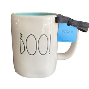 Rae Dunn Pixar BOO! Monsters Inc Disney Double Sided Mug NWT
